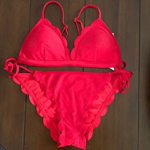Hollister Scalloped Bikini